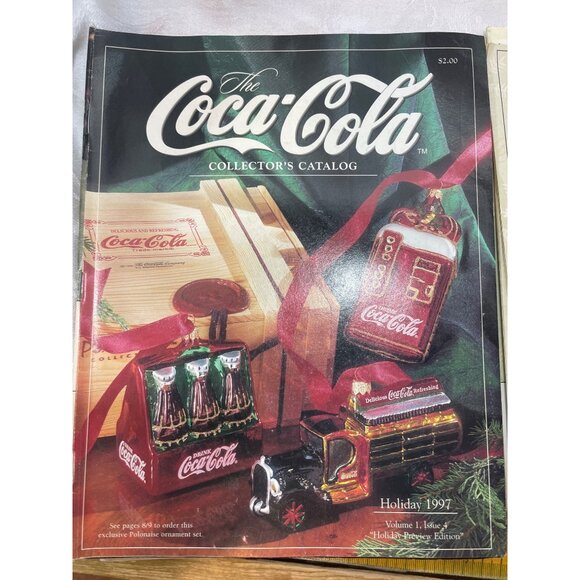 Vintage lot of Coca-Cola Collectors Catalog 21 Issues 1997 -1999 Not all Vilumes - Picture 15 of 16